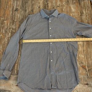 Canali Houndstooth Men's Dress Shirt